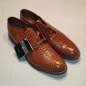 Stacy Adams Madison Anaconda Plain Toe Oxford 12